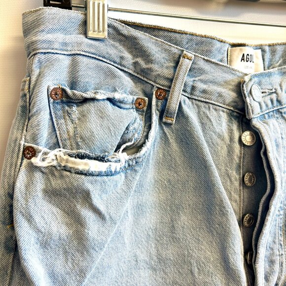 Agolde Light Wash Jeans - Picture 4 of 5